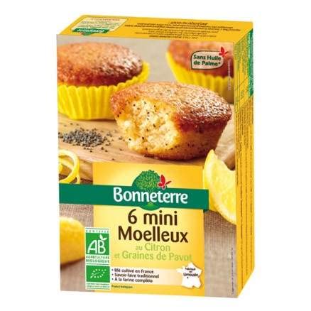Mini Moelleux Citron & Graines de Pavot