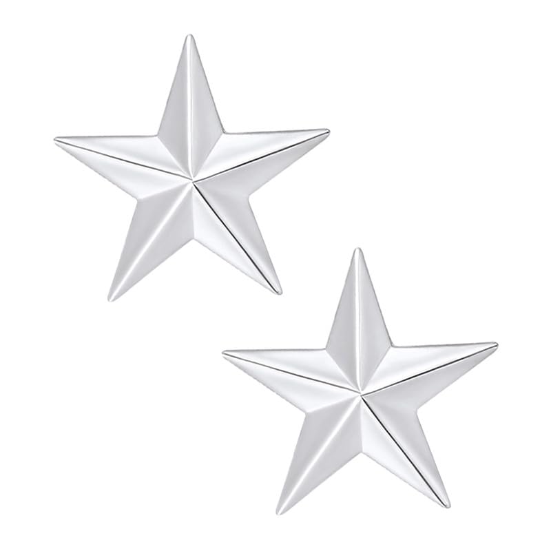 Shining Combo of Star Lapel Pins Badges for Men (PACO1105641PR)