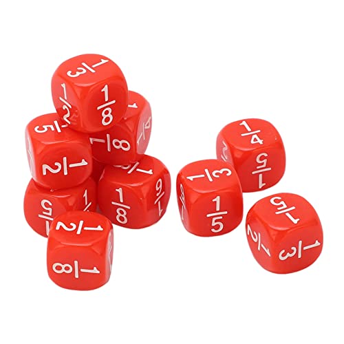 20 des fraction 0.6po ensemble classe 6 faces rouge maths
