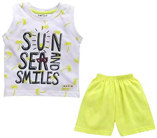 Image of CUCUMBER Baby Half Sleeve Top and Bottom Shorts