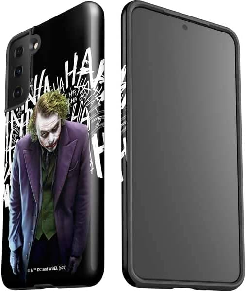 Skinit Pro Phone Case Compatible with Galaxy S21 Plus 5G - Officially Licensed The Dark Knight Joker Design