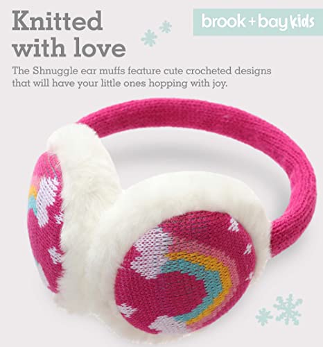 Brook + Bay Ear Muffs For Kids - Winter Kids Ear Muffs For Boys & Girls - Kids Ear Warmer - Cozy Ear Warmers For Kids - Toddler Ear Muffs #TOP4