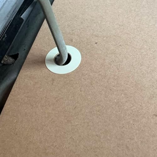 10.000 Stück, Lochverstärker Selbstklebend Verstärkungsringe Weiß - 13mm