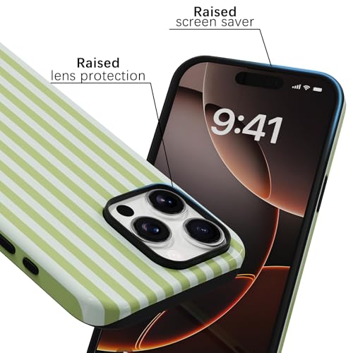 Coque iPhone 15 Pro Max rayée pour femmes idéale en terrasse - 5