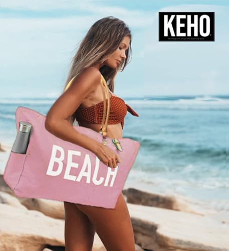 Image of Keho Waterproof Beach Bag with Pockets For Women (Sandproof)