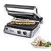 Princess 117300 Contactgrill – Apart instelbare thermostaten – Sandwich- en tafelgrill