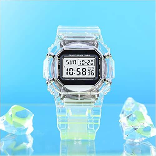 Sportuhr für Herren | Unisex transparente Datumsanzeige Armbanduhr | Wandern Sport Uhr für Männer Frauen Indoor Outdoor Wandern Radfahren Schwimmen Camping Nacht Fitness – Bild 4
