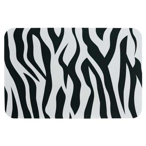 Tapis de bain léopard absorbant à séchage rapide pour sortie de baignoire - 2