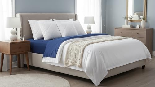 Makimoo Kopfkissen 2er Set, Kissen für Bett und Dekokissen, Polyester Innenkissen Füllkissen for Sofakissen Zierkissen (40 x 40 cm)