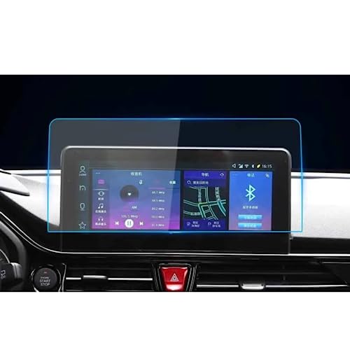 Verre trempé autoradio anti-rayures et antichoc pour écran tactile JAC S4