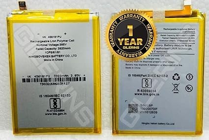 Image of Orignal Z66 Battery for Lava Z66 Battery with 1 Year Warranty** (EE141)