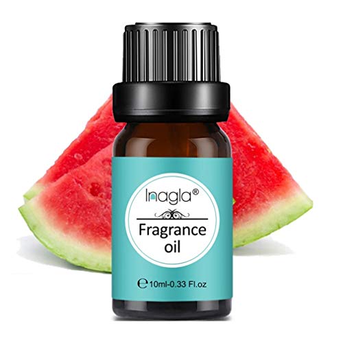 Inagla Aceites de Fragancia, Aceites de Aromaterapia, Aceites Esenciales para Humidificadores de Sandía 10ML