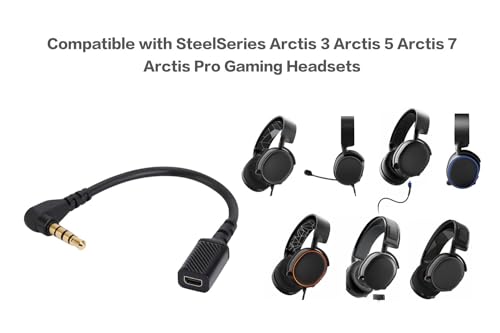 Cable Adaptador de Audio 3.5mm para SteelSeries Arctis miniatura 2