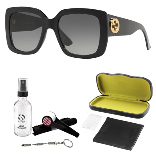 Gucci GG0141SN Designer Sunglasses: Elegant Aviator Frame Eyewear with Premium eSHADES Kit - Epitome of Luxury and Style