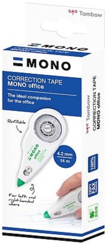 Image secondaire de Tombow CT-CXE4 Roller de correction MONO office, rechargeable, 4,2 mm x 14 m
