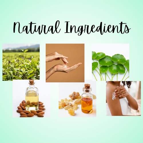 Image of Essentially KateS Tea Tree 2.5% Body Cream Massage Lotions 4 oz, Infused with Centella Asiatica and Frankicensae Oil - Soothing, Hydrating, and Revitalizing - Fights Sore Muscle and Stiffness.