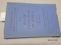 Bantu Languages of Africa B00656UYNG Book Cover