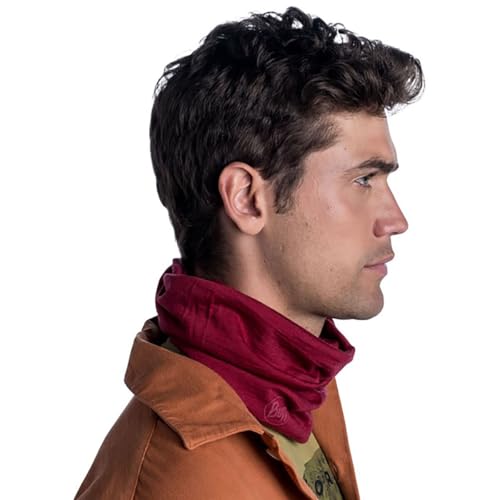 Image of BUFF Midweight Merino Wool Neck Gaiter 100% Ethically Sourced Wool, Versatile, Temperature Regulating Face Mask, Adult Size