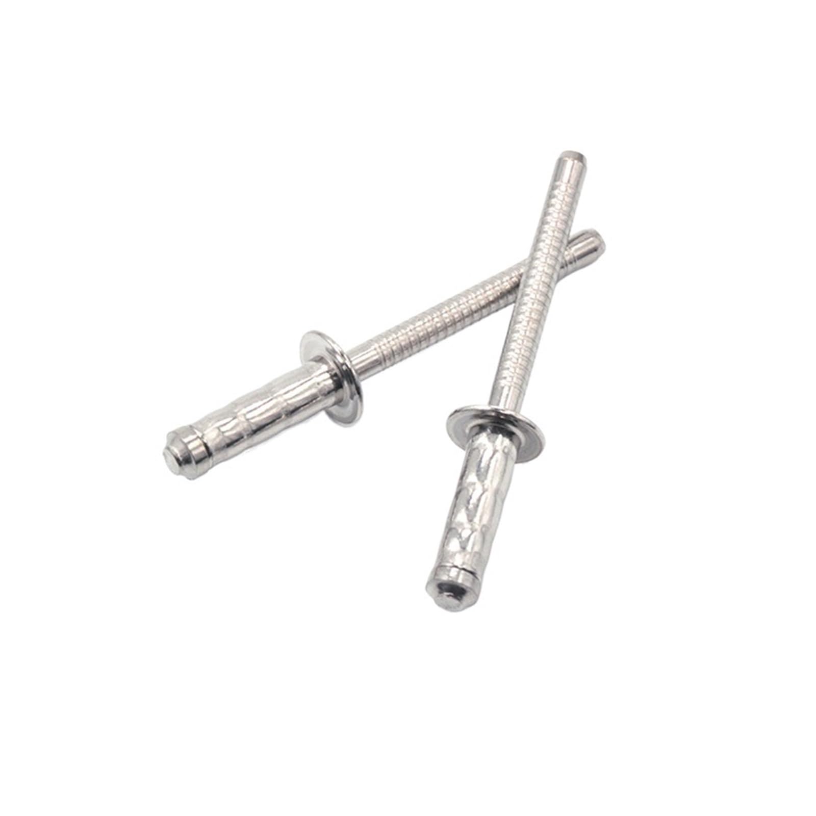 Nity aluminiowe, Zestaw nitów zrywalnych Multi-Grip ze stali nierdzewnej, 500 sztuk w różnych rozmiarach(4x25 Mm)