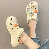 ANTIDESLIZANTE Y SEGURO: nuestros zapatos de ducha tienen forma de diamante y están hechos de material EVA. También tiene una función antideslizante cuando la plantilla y la suela están húmedas. Entonces la ducha es segura. Además, el peso del cuerpo humano aumenta la fricción entre la suela y el suelo, equilibrando mejor el cuerpo, especialmente para el baño.