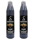 Sanniti Italian Balsamic Vinegar FIG Glaze, 12.9 Ounce (Pack of 2)