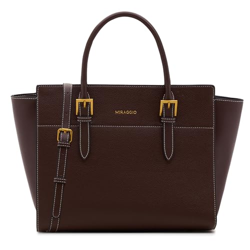 Image of Miraggio Agatha Top Handle Satchel Bag | Women Handbag | Handbags For Women Office Travel