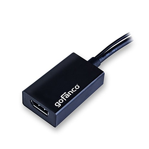 Gofanco 4K X 2K Hdmi Male To Displayport Female Converter Adapter With Usb Power For Hdmi Source To Displayport Monitor (Unidirectional), Compliant With Vesa Dual-Mode Displayport 1.2, Hdmi 1.4 #TOP6