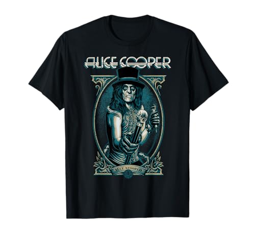 Alice Cooper Hey Stoopid Portrait Blue Camiseta