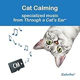 iCalmPet | Through a Cat's Ear: Cat Calming | MicroSD Card | 3-hrs | Specialized Music to Soothe Feline Stress