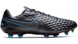 Nike Tiempo Legend 8 Pro FG Black/Black/Blue Hero Men's 7, Women's 8.5