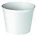 SOLO 5T3-N0196 Waxed Paper Bucket, 83-oz. Capacity, White (100-Pack)