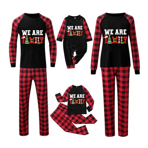 Generico Pigiama Coordinato per la Famiglia Set Pigiama per la