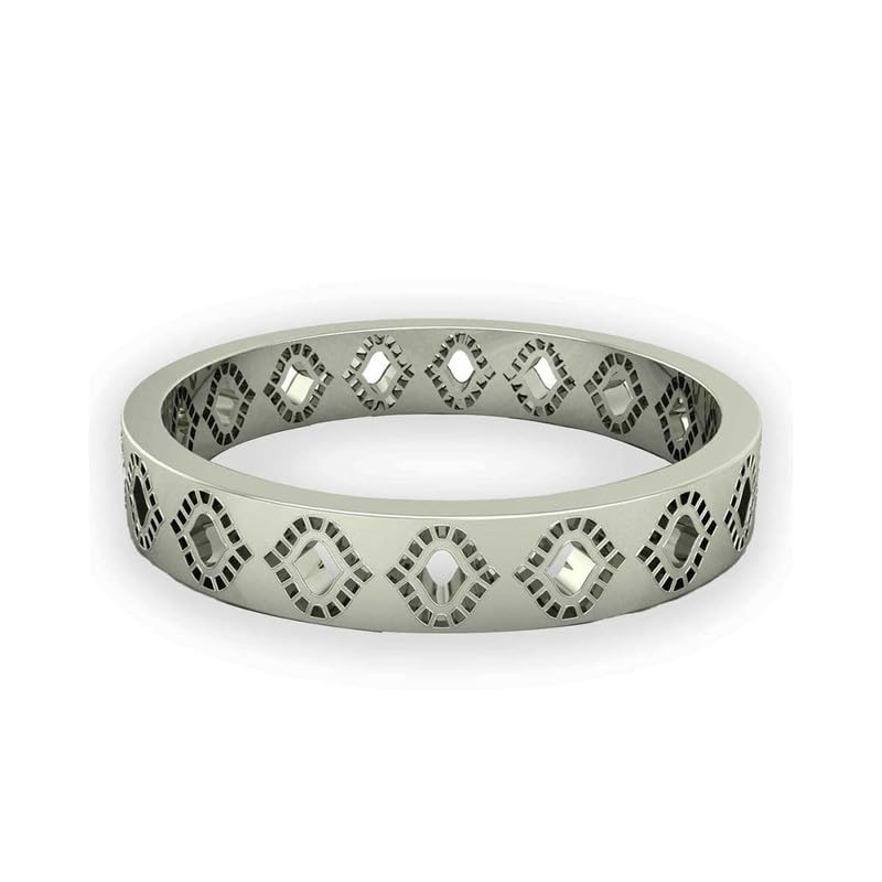 Image of DISHIS 14K /18K White Gold Ring for Women