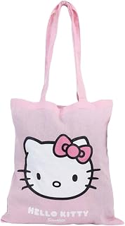 Hello Kitty Bow - Bolsa de mano, color rosa pálido, Pink, Bolsa de mano