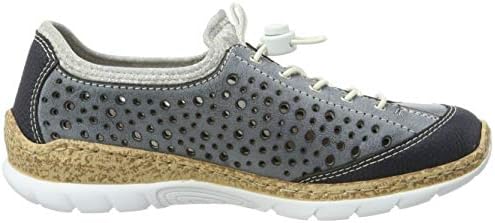 Rieker Women's N42p6-14 Low-Top Sneakers, Blue (Pazifik/Atlantic/Altsilber/Silverflower 14) 5 UK | Image 5