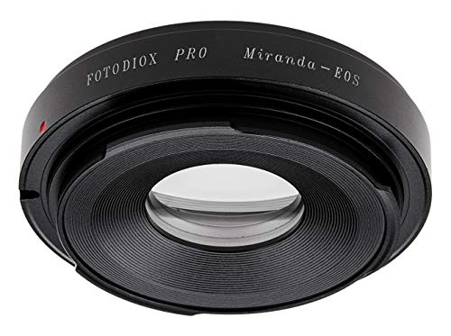 Image of Fotodiox Pro Lens Mount Adapter - Miranda (MIR) SLR Lens to Canon EOS (EF, EF-S) Mount SLR Camera Body