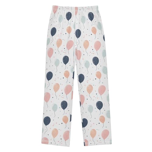 Pajama Pants Polka Dots Balloons PJ Bottoms Sleepwear Lounge Sleep Pant with Pockets