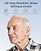CUEME Hearing Aids for Seniors - with Smart Noise Cancelling Chip, Clear Sound, Up to 48 Hours of Battery Life, 4 Sizes of Earbuds, Portable Charging Case Included, Automatic On/Off