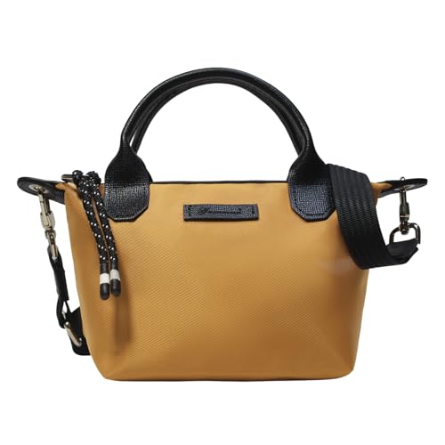 Image of Designer Mini Tote Bag for Women - Lightweight Crossbody Purse with Adjustable Dual Straps (2-Way Carry)
