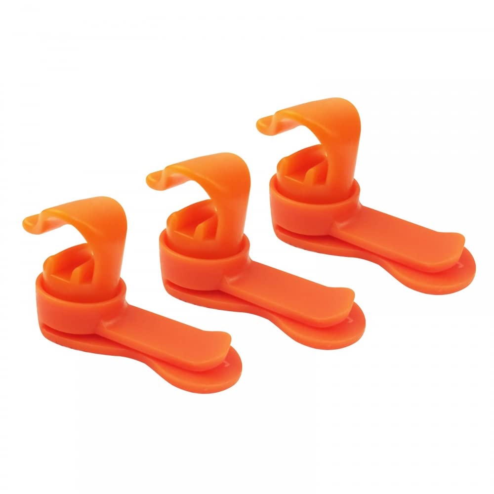 DONGKER Clip Tubo Acqua Magnetica,3 Pezzi Clip per Tubo Vescica Acqua per Zaino Bici Bottiglia Soft Tracolla