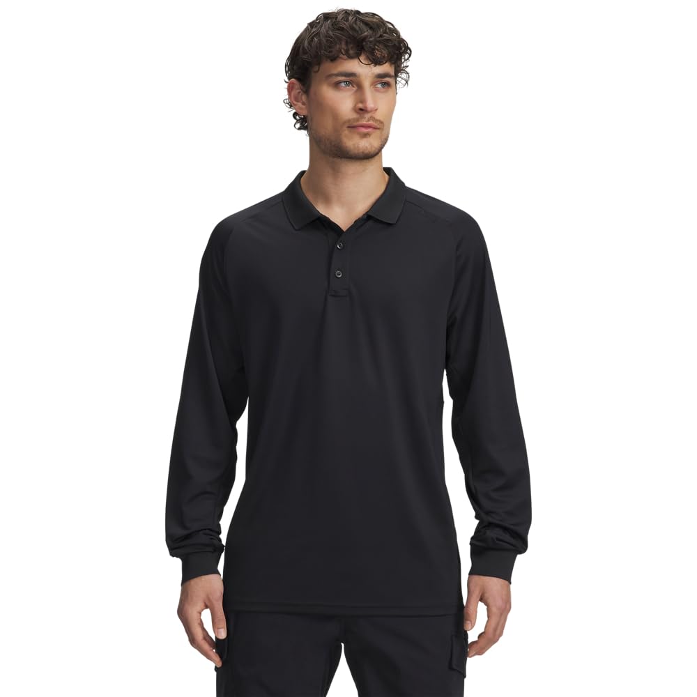 Under Armour Tactical Performance Long Sleeve Polo Polo Tattica a Maniche Lunghe Uomo (Pacco da 1)