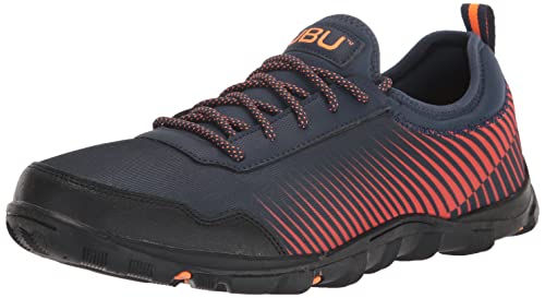 JBU by Jambu Men's River Water Shoe, Navy/Orange, 12