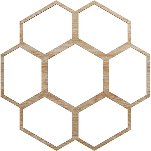 Image of Ekena Millwork 20 inchOD x 7 inchID x 3 /8 inchT Florin Wood Fretwork Pierced Ceiling Medallion, Red Oak