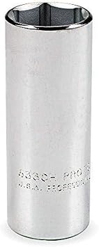Proto Socket, Steel, Chrome, 13/16 in J5326H