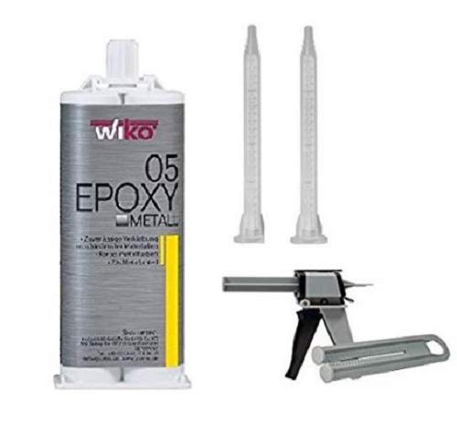 Wiko 2-K EPOM.K50 - Colla metallica epossidica 5, 50 ml