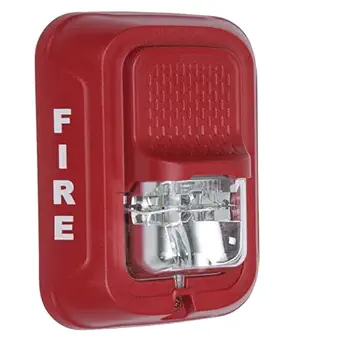 8 Best Smoke Alarms With Strobe Light For Hearing Impaired In 2026 3 System Sensor SRL Red Fire Strobe