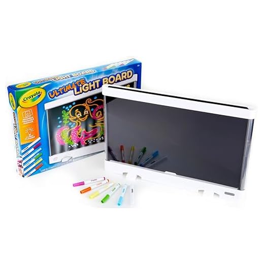 Crayola Ultimate Light Board Drawing Tablet, Gift for Kids, Ages 6, 7, 8, 9