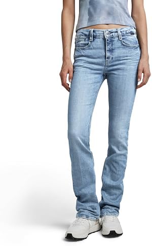 G Star Raw Noxer Bootcut Jeans voor dames, Blauw (Faded Niagara D21437-d316-d893), 28W / 30L