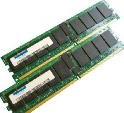 Grade 'A' in silicone usato Hypertec 8GB DDR2 PC2-5300 - Modulo di memoria Legacy, 8 GB, 2 x 4 GB, DDR2, 667 MHz, 240-pin DIMM