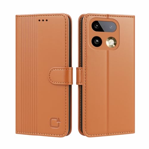 Image of AIBEX Shock Proof Flip Compatible for Realme 16 Pro Plus 5G Flip Cover Leather Finish | Inside TPU with Card Pockets | Wallet Stand | Complete Protection Flip Case